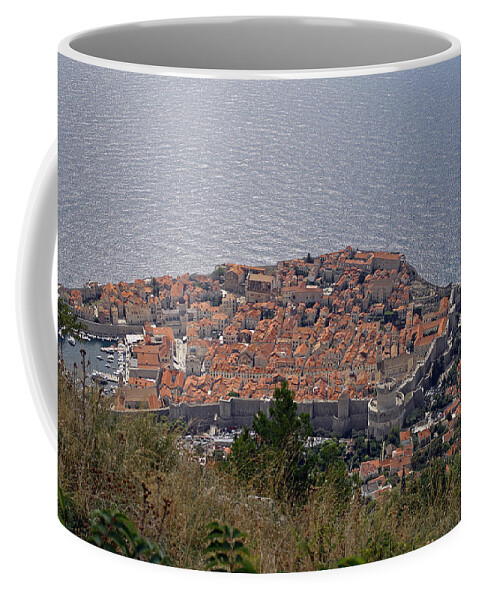 Old City Of Dubrovnik Coffee Mug featuring the photograph Old City of Dubrovnik by Tony Murtagh