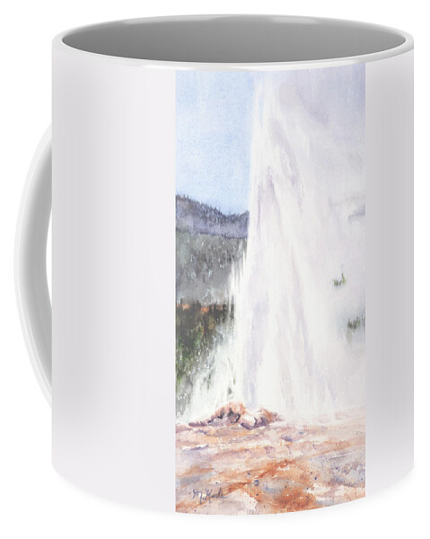 Old Friend Coffee Mug featuring the painting Old Friend by Marsha Karle