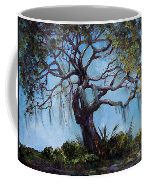 Oak Tree Coffee Mug featuring the painting Old Oak by Deborah Smith