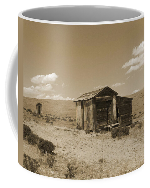 Vintage Coffee Mug featuring the photograph Out on the Prairie by Amanda Smith