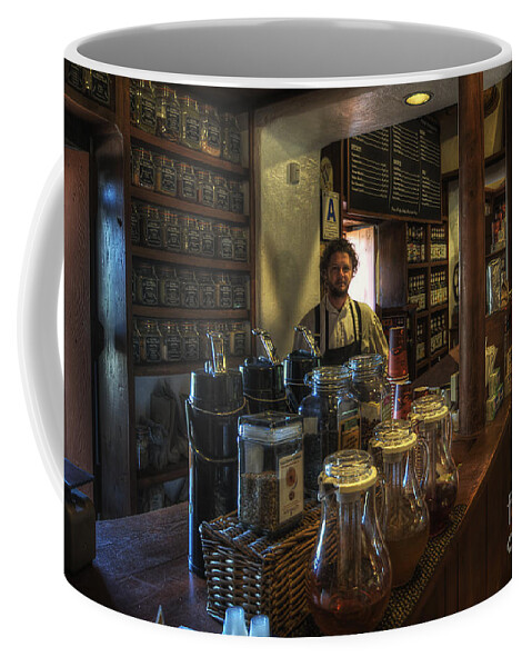 Art Coffee Mug featuring the photograph Old Town House Coffee by Yhun Suarez