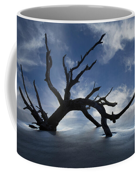Clouds Coffee Mug featuring the photograph On a MIsty Morning by Debra and Dave Vanderlaan