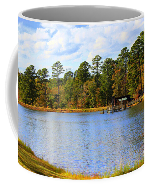 Autumn Days Coffee Mug featuring the photograph On An Autumn Day by Kathy White