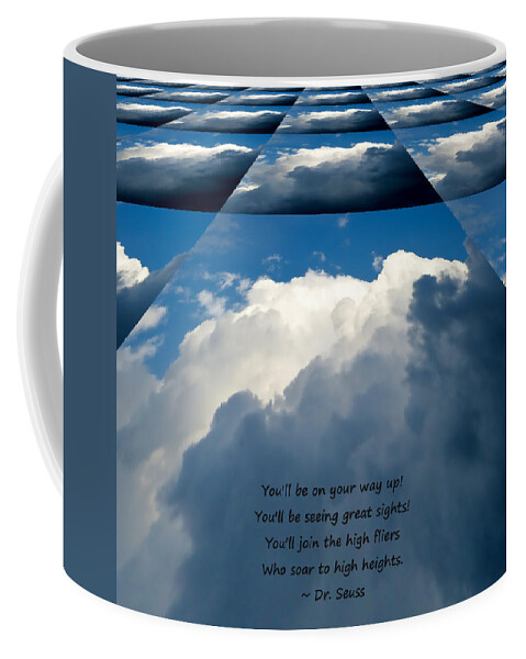 Seuss Coffee Mug featuring the photograph On Your Way Up by Pete Trenholm