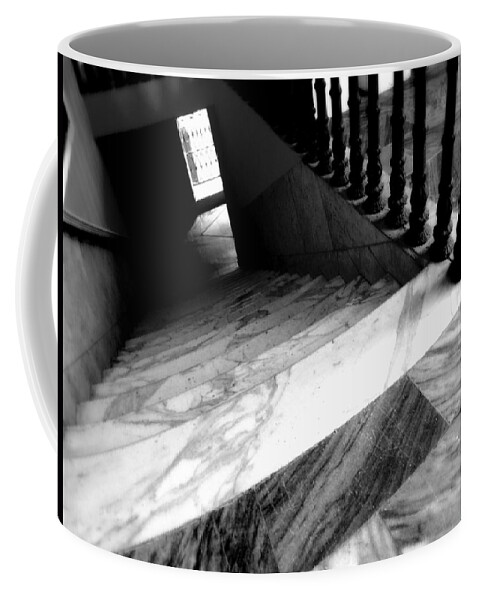 Black Coffee Mug featuring the photograph One at a Time by Zinvolle Art