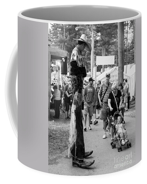 Hopkinton Fair Coffee Mug featuring the photograph One Long Drink of Water by Edward Fielding