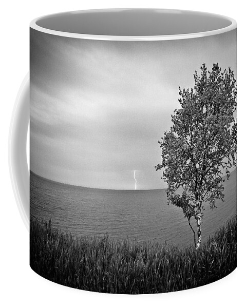 Lake Superior Coffee Mug featuring the photograph One on One by Doug Gibbons
