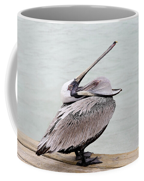 Bird Coffee Mug featuring the photograph Open Wide by Teresa Zieba