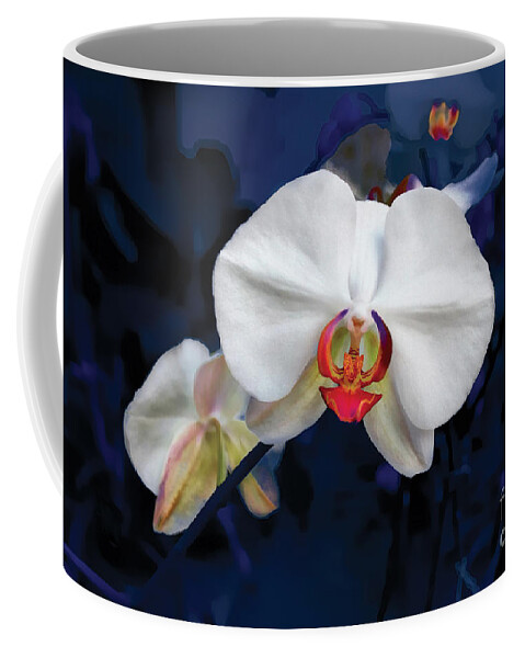 Orchid Coffee Mug featuring the photograph Exotic Orchid 25 by Carlos Diaz