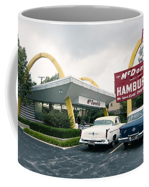 Mcdonald's Coffee Mug featuring the photograph Original McDonald's by Patty Colabuono