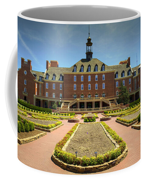 Oklahoma Coffee Mug featuring the photograph OSU Student Union by Ricky Barnard