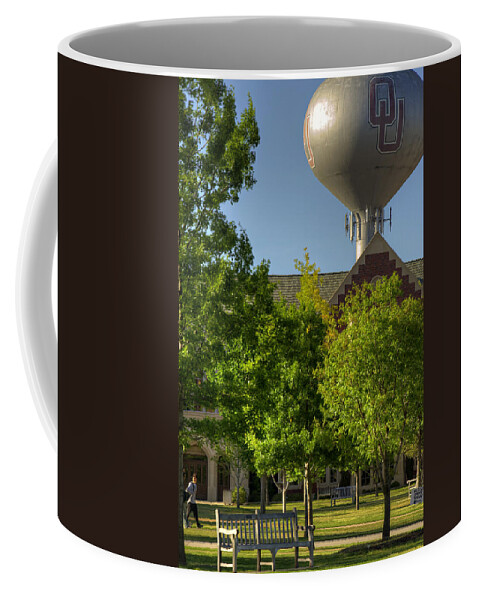 Oklahoma Coffee Mug featuring the photograph OU Campus by Ricky Barnard
