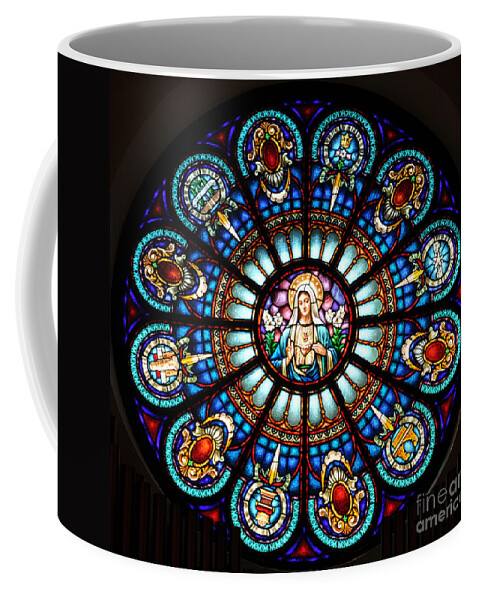 Jesus Coffee Mug featuring the photograph Our Blessed Mother by Debby Pueschel
