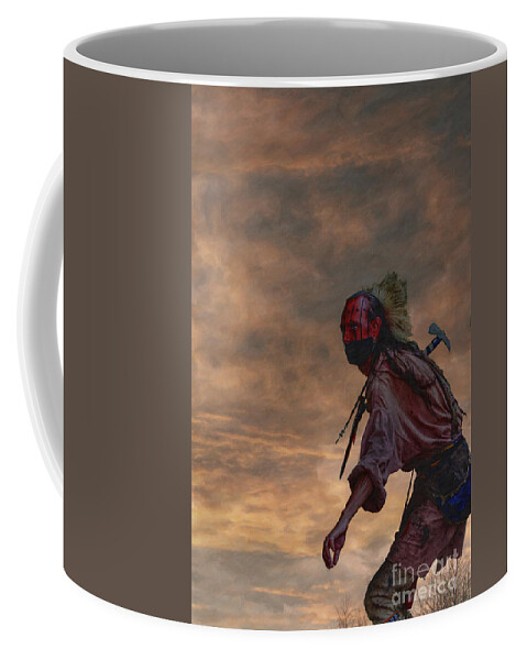 Out Of The Darkness Coffee Mug featuring the digital art Out of the Darkness by Randy Steele