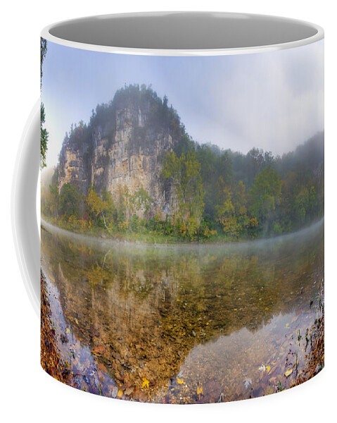 2012 Coffee Mug featuring the photograph Out of the Mist by Robert Charity