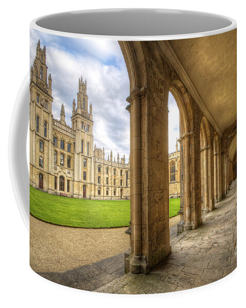 Oxford Coffee Mug featuring the photograph Oxford University - All Souls College 2.0 by Yhun Suarez
