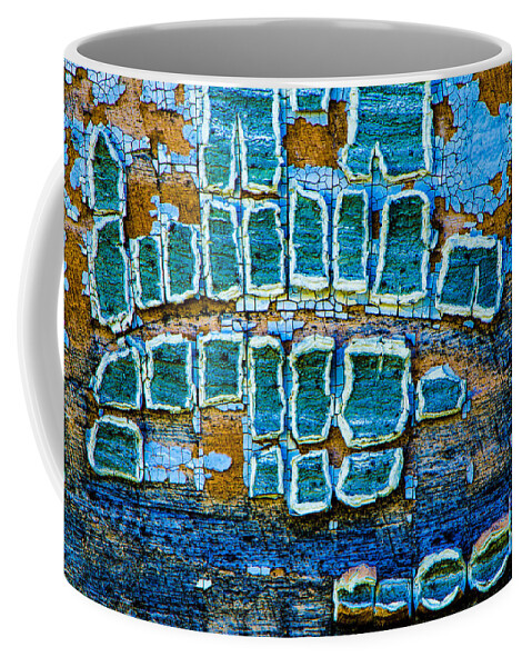 Building Coffee Mug featuring the photograph Painted Windows Number 1 by Michael Arend