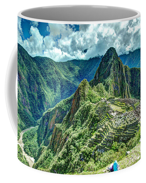 Landscape Coffee Mug featuring the photograph Palace in the Sky by Richard Gehlbach