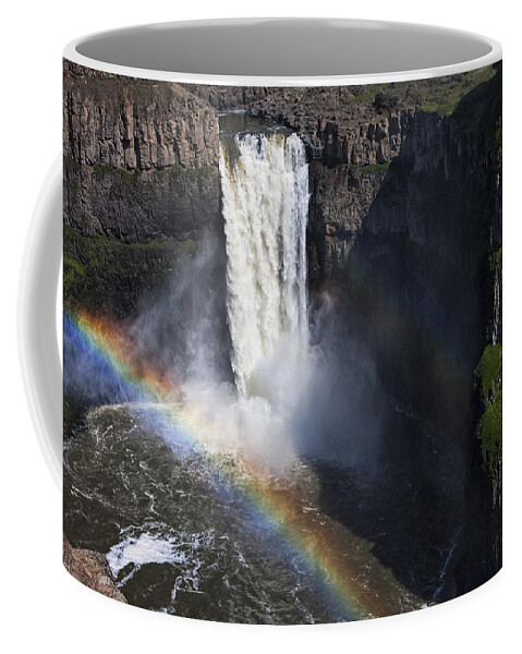 Washington State Coffee Mug featuring the photograph Palouse Falls II by Mark Kiver