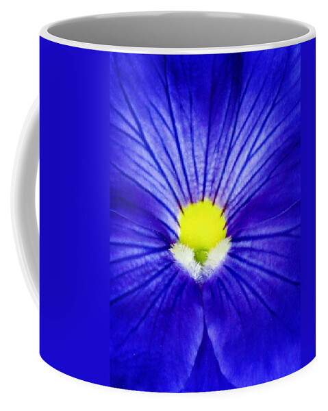 Pansy Coffee Mug featuring the photograph Pansy Flower 28 by Pamela Critchlow