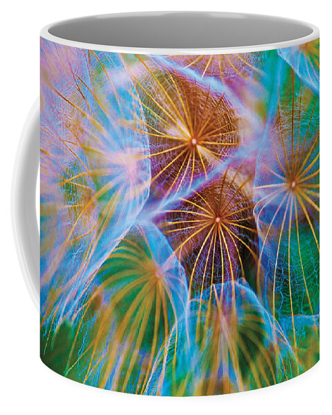Floral Photographs Coffee Mug featuring the photograph Parachute Time by David Davies