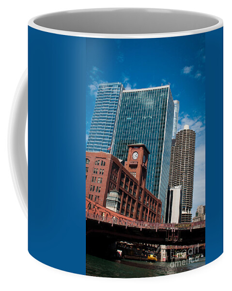 Park Towers Chicago Coffee Mug featuring the photograph Park Towers Chicago by Dejan Jovanovic
