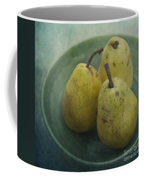 Pear Coffee Mug featuring the photograph Pears In A Square by Priska Wettstein