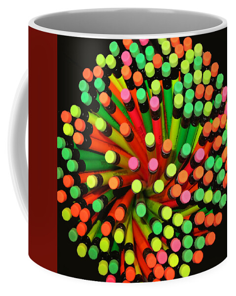 Color Coffee Mug featuring the photograph Pencil Blossom by Rick Locke - Out of the Corner of My Eye