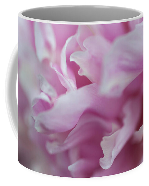 Flower Coffee Mug featuring the photograph Peony Macro 1 by Jenny Rainbow