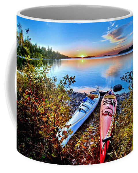Isle Royale National Park Coffee Mug featuring the photograph Perfectly Calm by Adam Jewell
