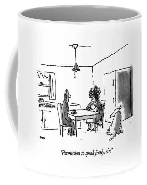 Permission To Speak Freely Coffee Mug