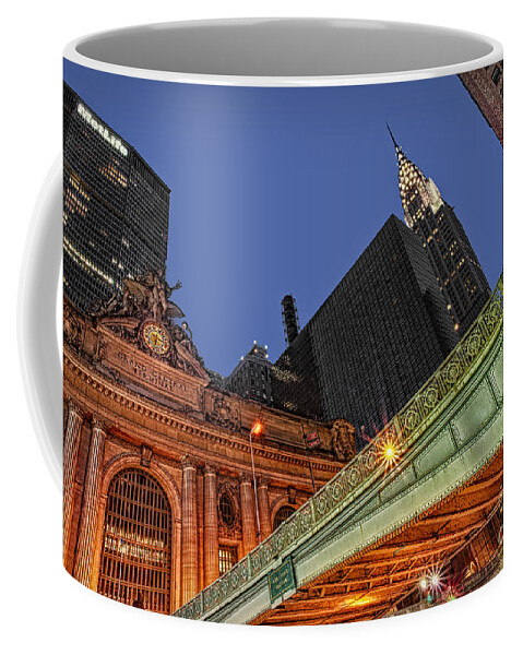 Pershing Square Coffee Mug featuring the photograph Pershing Square by Susan Candelario