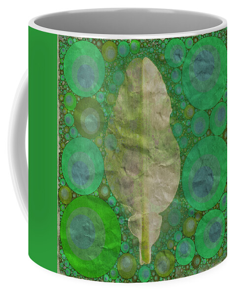 Circles Coffee Mug featuring the digital art Petal Envy by Dorian Hill
