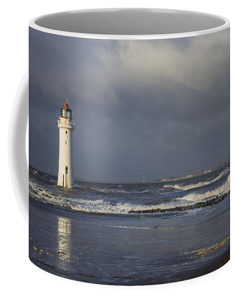 Lighthouse Coffee Mug featuring the photograph Photographing The Photographer by Spikey Mouse Photography