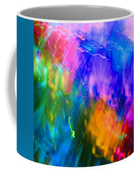 Abstract Coffee Mug featuring the photograph Physical Graffiti 2 by Dazzle Zazz