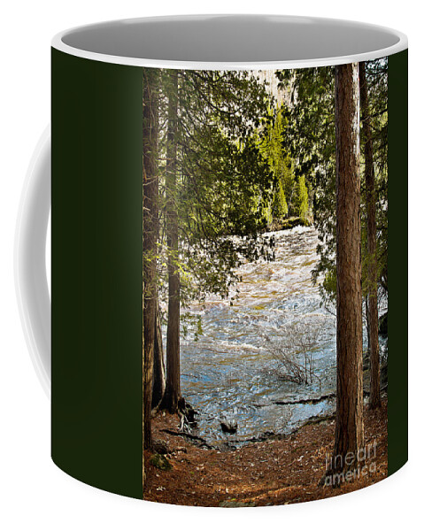 Piers Gorge Coffee Mug featuring the photograph Piers Gorge by Gwen Gibson