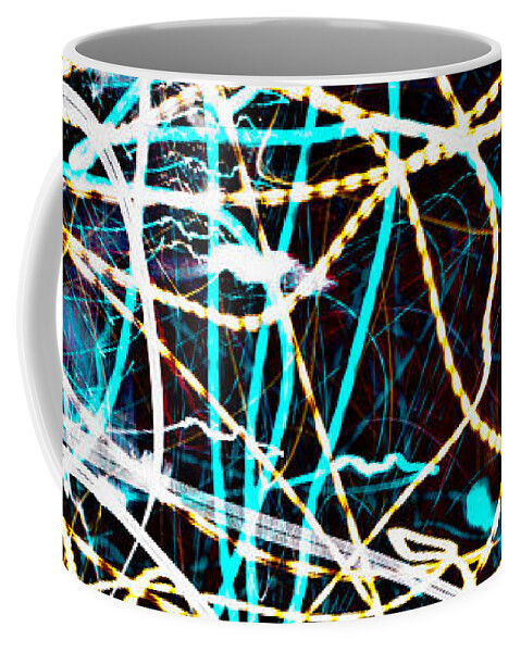 Lights Coffee Mug featuring the photograph Pilgimage of Lights 2 by Joel Loftus