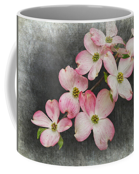 Art Coffee Mug featuring the photograph Pink and White Dogwood Tree Blossoms by Randall Nyhof