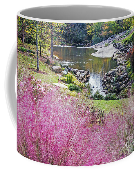 Landscape Coffee Mug featuring the photograph Pink Fall by Elvis Vaughn