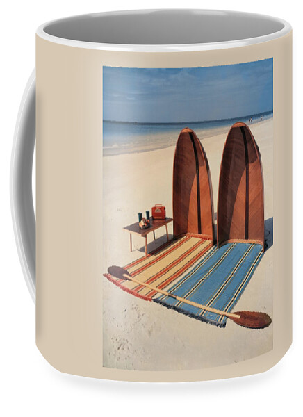 Pixie Collapsible Boat On The Beach Coffee Mug