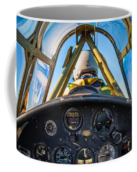 Bt-15 Coffee Mug featuring the photograph Plane Ride by David Hart