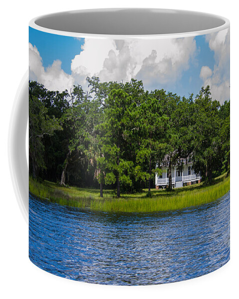 Lowcountry Coffee Mug featuring the photograph Plantation Home by Dale Powell