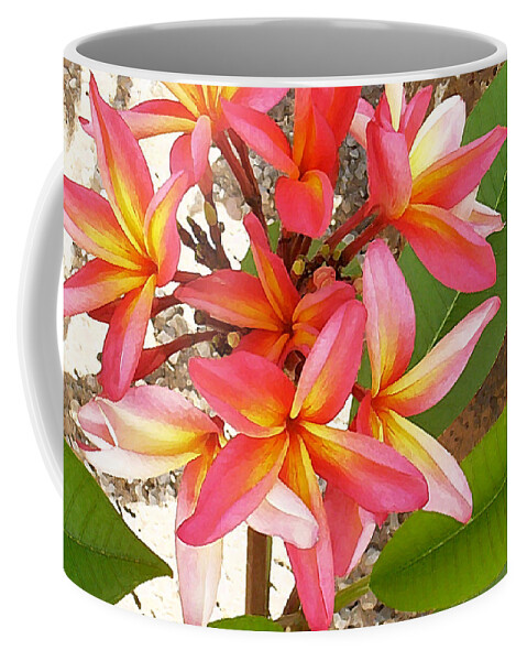 Hawaii Iphone Cases Coffee Mug featuring the photograph Plantation Plumeria by James Temple