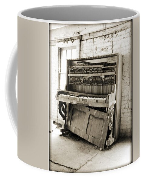 Upright Coffee Mug featuring the photograph Played out by Max Mullins
