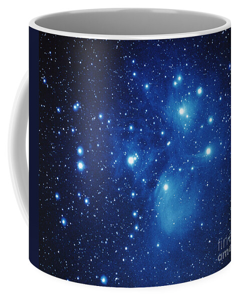 M45 Coffee Mug featuring the photograph Pleiades Star Cluster by Jason Ware
