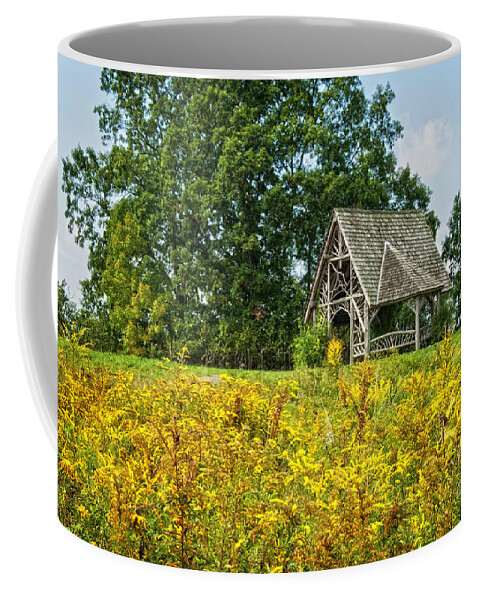 Field Coffee Mug featuring the photograph Poet's Walk by Claudia Kuhn