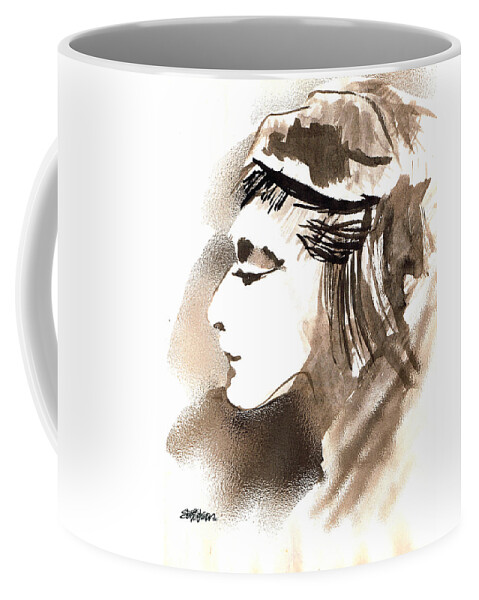 Poise Coffee Mug featuring the digital art Poise by Seth Weaver