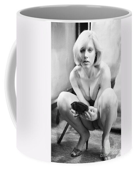 Makeup Mirror Coffee Mug featuring the photograph Poof by Steven Macanka
