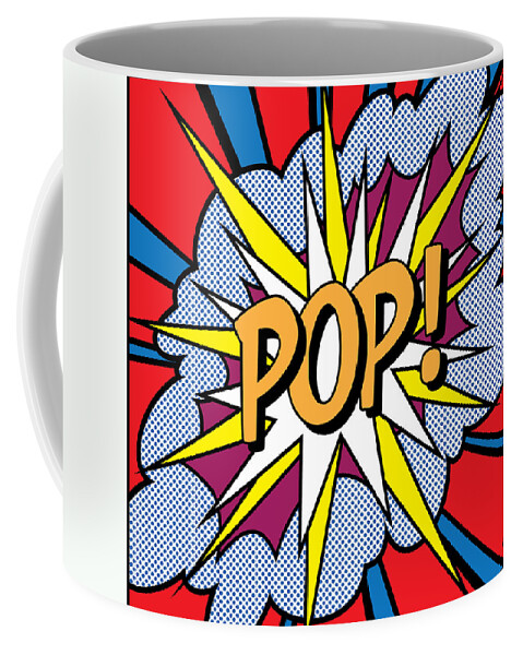 Digital Coffee Mug featuring the painting POP Art by Gary Grayson