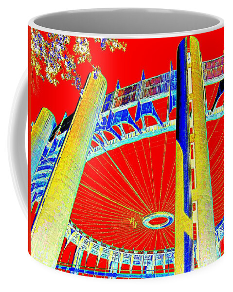Pop Art Coffee Mug featuring the photograph Pop Goes The Pavillion by Ed Weidman
